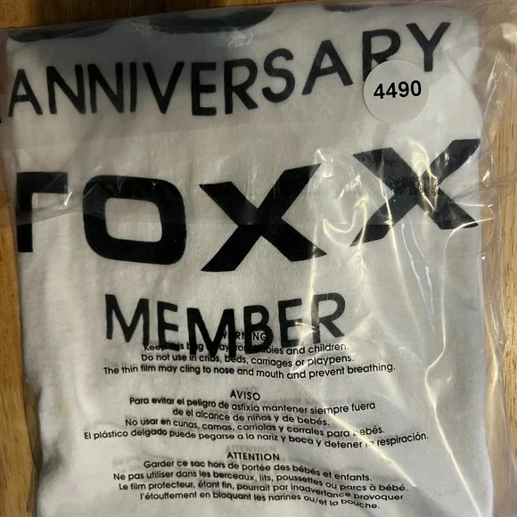 Vtg 90s Hanes 50th Anniv TOXX Member Print Adult XL White USA Single Stitch - Picture 15 of 15